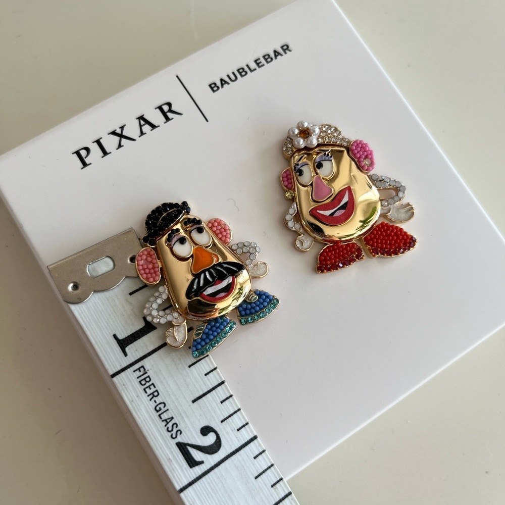 Baublebar Pixar Mr. and Mrs. Potato Head Earrings